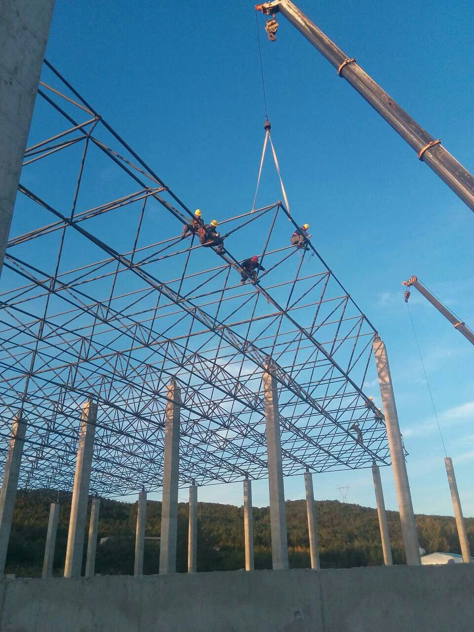 葫芦岛汪清物流园网架